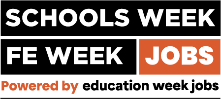 Schools Week FE Week Jobs logo no white